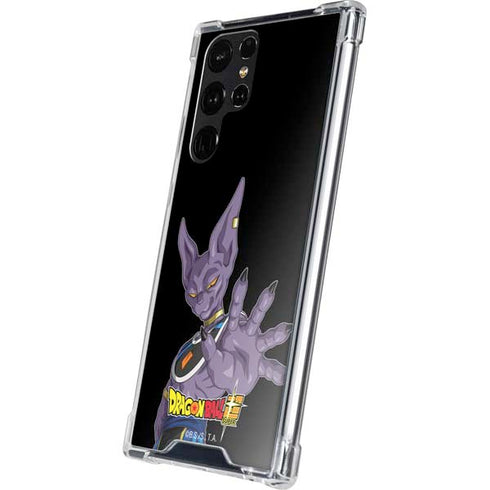 Dragon Ball Super Beerus Portrait Galaxy S24 Ultra Clear Case