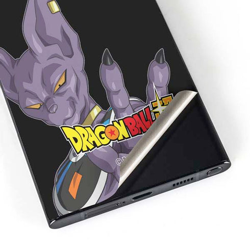 Dragon Ball Super Beerus Portrait Galaxy S25 Ultra Skin