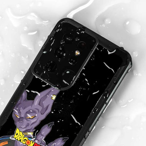Dragon Ball Super Beerus Portrait Galaxy S24 Ultra Waterproof Case