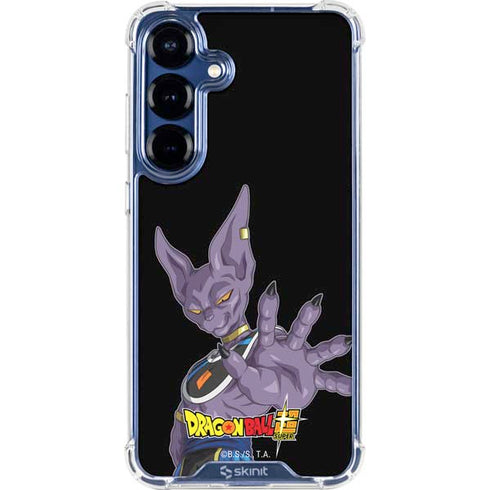 Dragon Ball Super Beerus Portrait Galaxy S25 Plus Clear Case