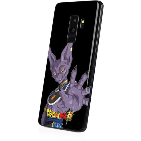 Dragon Ball Super Beerus Portrait Galaxy S9 Plus Skin