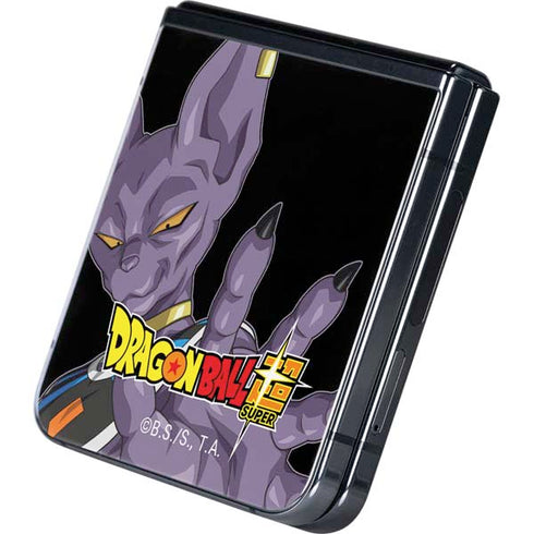 Dragon Ball Super Beerus Portrait Galaxy Z Flip5 5G Skin