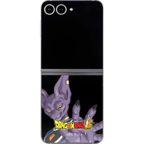 Dragon Ball Super Beerus Portrait Galaxy Z Flip6 Skin