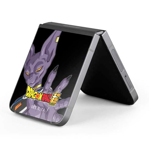 Dragon Ball Super Beerus Portrait Galaxy Z Flip6 Skin