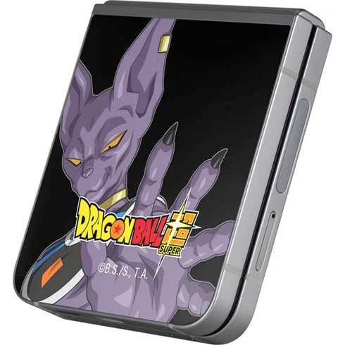 Dragon Ball Super Beerus Portrait Galaxy Z Flip6 Skin