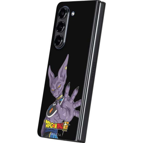 Dragon Ball Super Beerus Portrait Galaxy Z Fold5 5G Skin