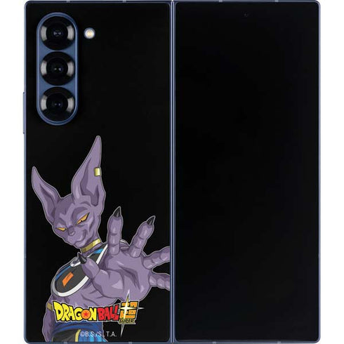 Dragon Ball Super Beerus Portrait Galaxy Z Fold6 Skin