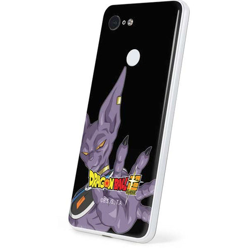 Dragon Ball Super Beerus Portrait Google Pixel 3 Skin