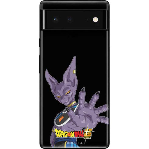Dragon Ball Super Beerus Portrait Google Pixel 6 Skin