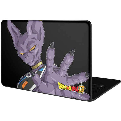 Dragon Ball Super Beerus Portrait Google Pixelbook Go Skin