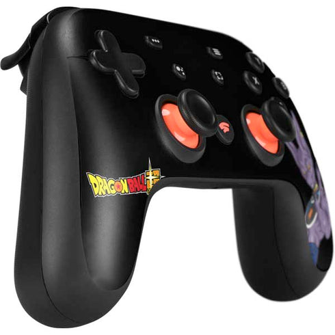 Dragon Ball Super Beerus Portrait Google Stadia Controller Skin