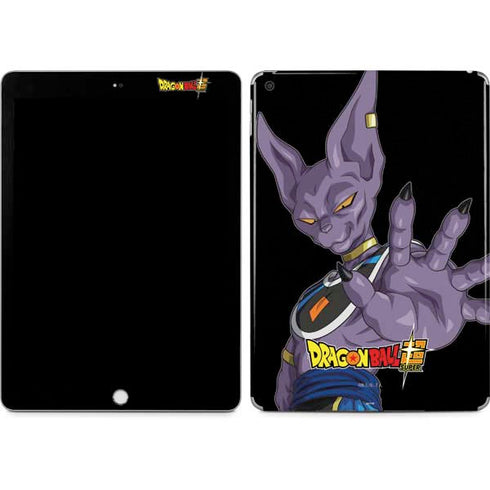 Dragon Ball Super Beerus Portrait Apple iPad Skin
