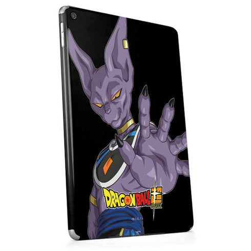 Dragon Ball Super Beerus Portrait Apple iPad Skin