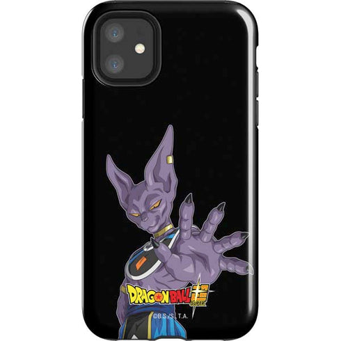 Dragon Ball Super Beerus Portrait iPhone 11 Impact Case