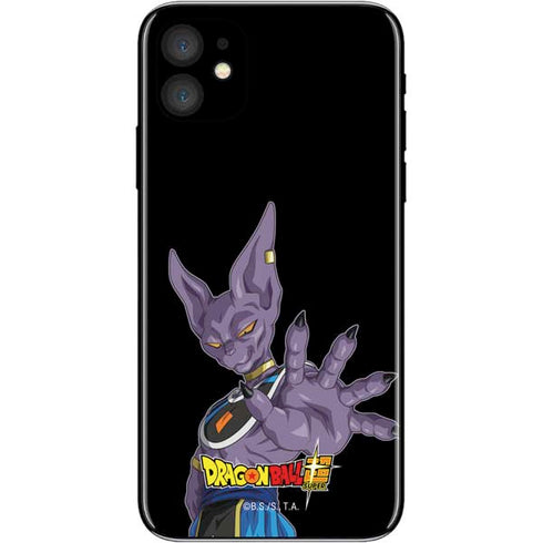 Dragon Ball Super Beerus Portrait iPhone 11 Skin