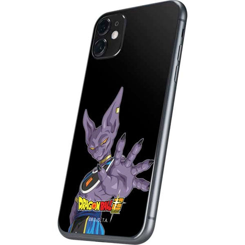 Dragon Ball Super Beerus Portrait iPhone 11 Skin