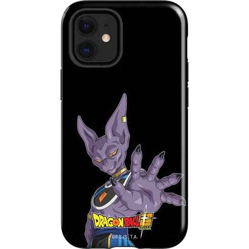 Dragon Ball Super Beerus Portrait iPhone 12 Mini Impact Case