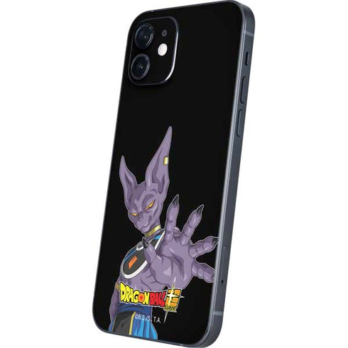 Dragon Ball Super Beerus Portrait iPhone 12 Mini Skin
