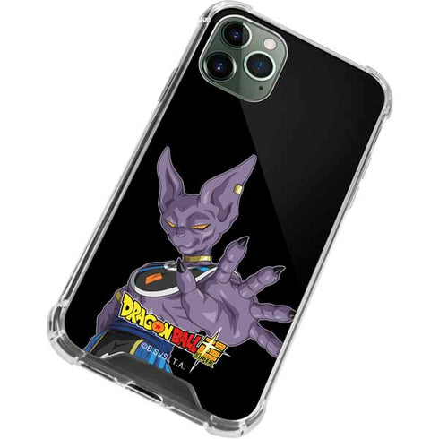 Dragon Ball Super Beerus Portrait iPhone 12 Pro Clear Case