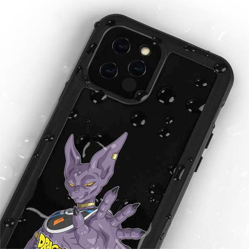 Dragon Ball Super Beerus Portrait iPhone 12 Pro Max Waterproof Case