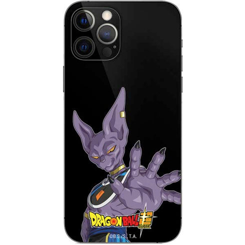 Dragon Ball Super Beerus Portrait iPhone 12 Pro Skin