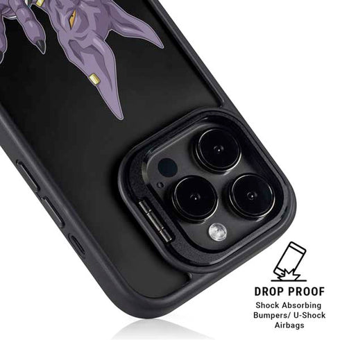 Dragon Ball Super Beerus Portrait iPhone 13 Pro Max Kickstand Case