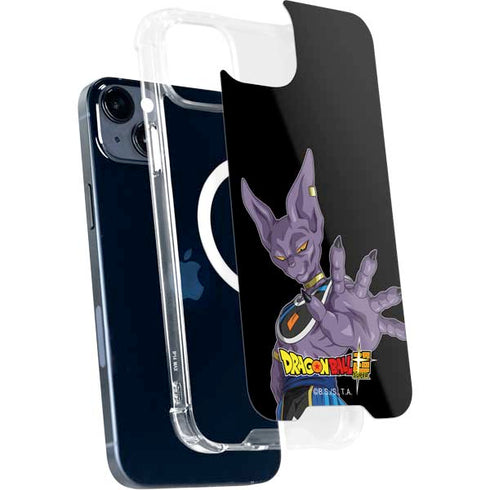 Dragon Ball Super Beerus Portrait iPhone 14 MagSafe Case