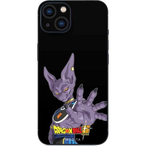 Dragon Ball Super Beerus Portrait iPhone 14 Plus Skin