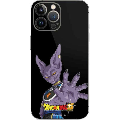 Dragon Ball Super Beerus Portrait iPhone 14 Pro Max Skin