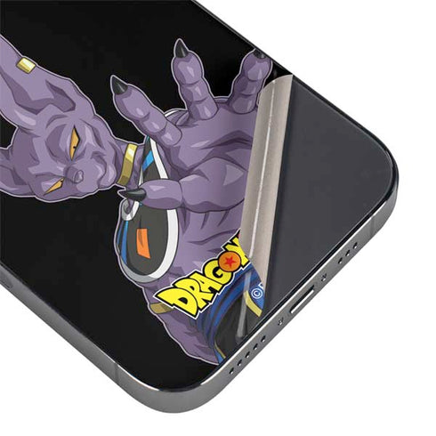 Dragon Ball Super Beerus Portrait iPhone 14 Pro Skin