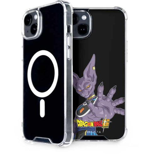 Dragon Ball Super Beerus Portrait iPhone 15 Plus MagSafe Case