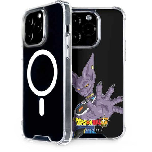 Dragon Ball Super Beerus Portrait iPhone 15 Pro MagSafe Case