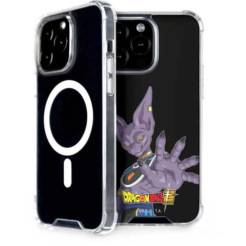 Dragon Ball Super Beerus Portrait iPhone 15 Pro Max MagSafe Case