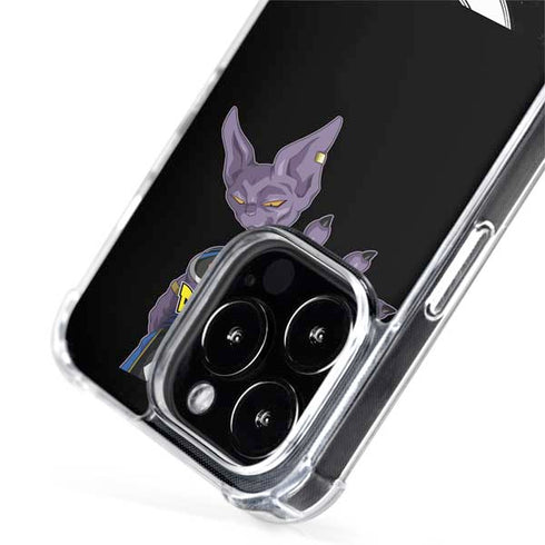 Dragon Ball Super Beerus Portrait iPhone 15 Pro Max MagSafe Case