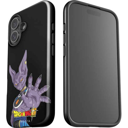 Dragon Ball Super Beerus Portrait iPhone 16 Impact Case