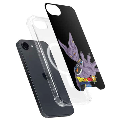 Dragon Ball Super Beerus Portrait iPhone 16e MagSafe Case