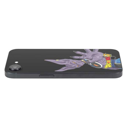 Dragon Ball Super Beerus Portrait iPhone 16e Skin