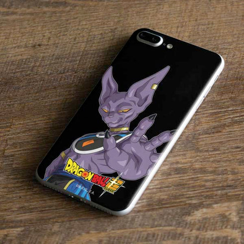 Dragon Ball Super Beerus Portrait iPhone 7 Plus Skin