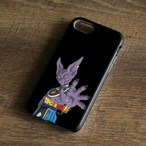 Dragon Ball Super Beerus Portrait iPhone 8 Pro Case