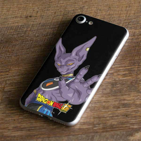 Dragon Ball Super Beerus Portrait iPhone 8 Skin
