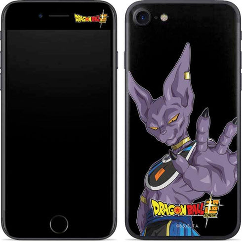 Dragon Ball Super Beerus Portrait iPhone SE (2nd & 3rd Gen) Skin