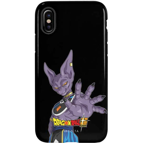 Dragon Ball Super Beerus Portrait iPhone X Pro Case