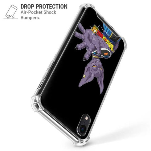 Dragon Ball Super Beerus Portrait iPhone XR Clear Case