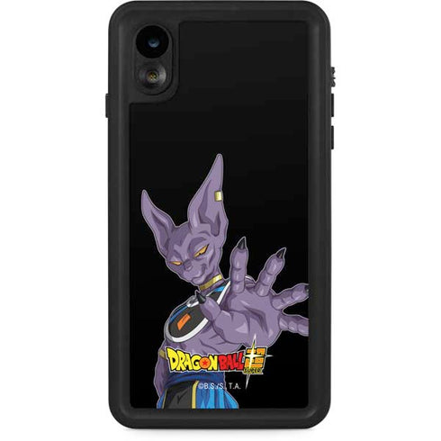 Dragon Ball Super Beerus Portrait iPhone XR Waterproof Case