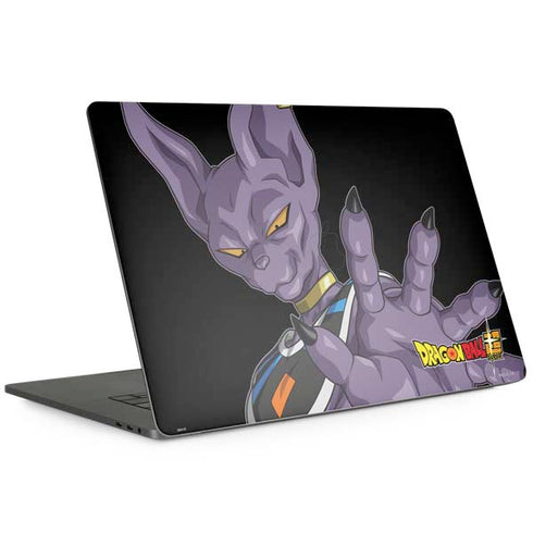 Dragon Ball Super Beerus Portrait MacBook Skins