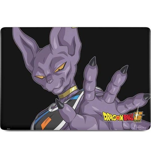 Dragon Ball Super Beerus Portrait MacBook Skins