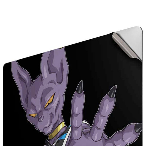 Dragon Ball Super Beerus Portrait Apple MacBook Pro 16-inch Skin