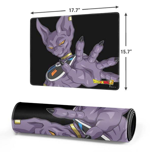 Dragon Ball Super Beerus Portrait Gaming Mouse Pad