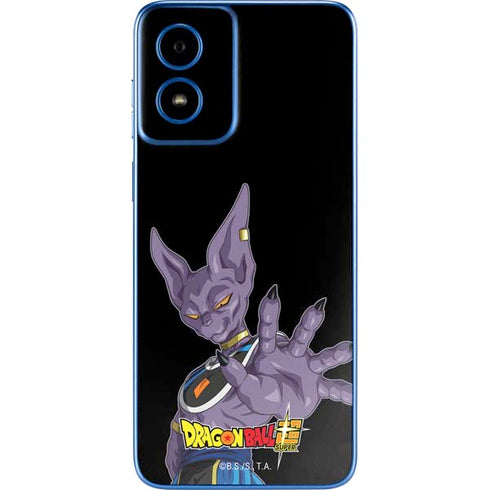 Dragon Ball Super Beerus Portrait Moto G Play 4G (2024) Skin