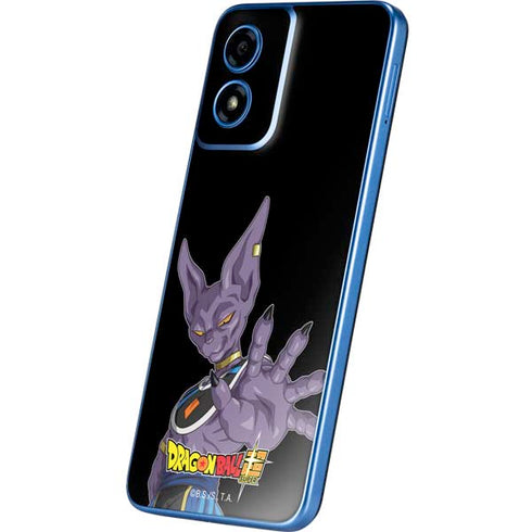 Dragon Ball Super Beerus Portrait Moto G Play 4G (2024) Skin
